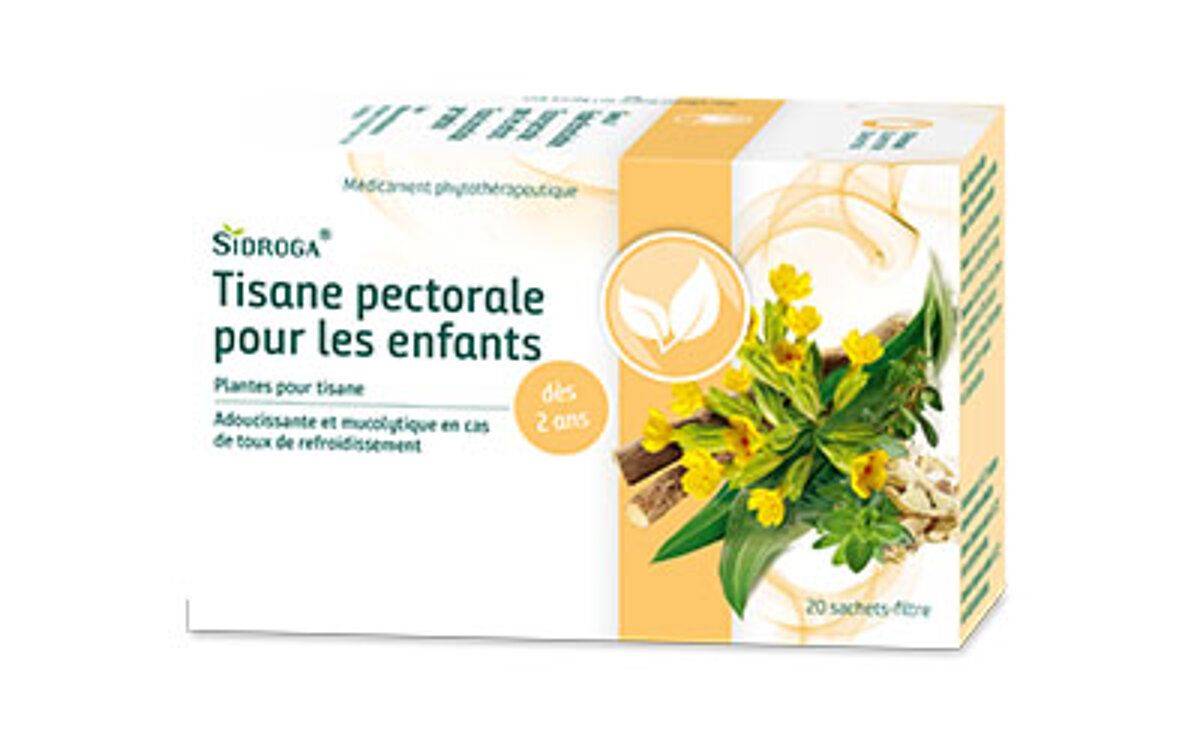 Vers la page du produit Sidroga® Tisane pectorale pour les enfants Paquet Sidroga® Tisane pectorale pour les enfants