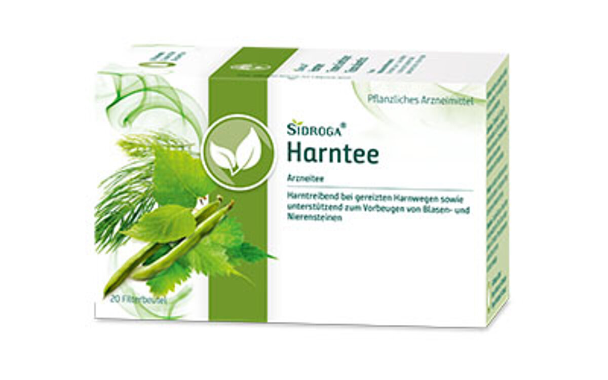 zur Produktseite Sidroga Harntee Packung Sidroga Tee Harntee