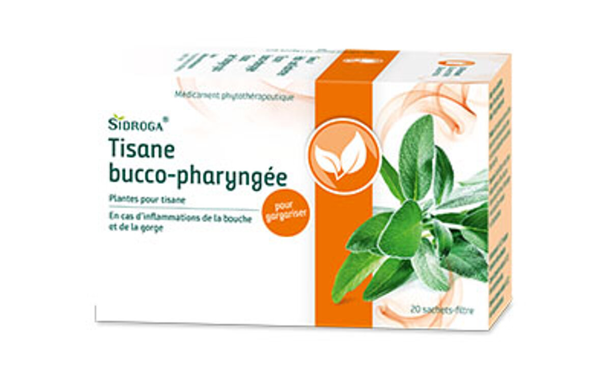 Sidroga® Tisane bucco-pharyngée