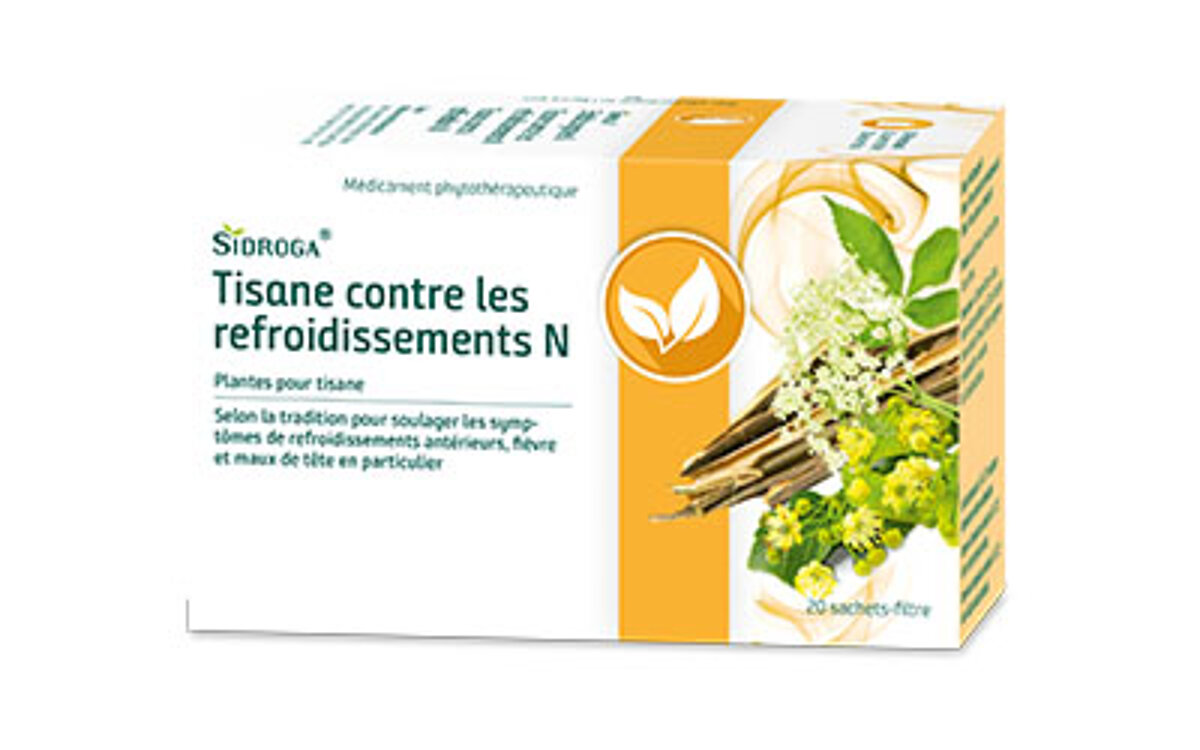 Vers la page du produit Sidroga® Tisane contre les refroidissements N Paquet Sidroga® Tisane contre les refroidissements N