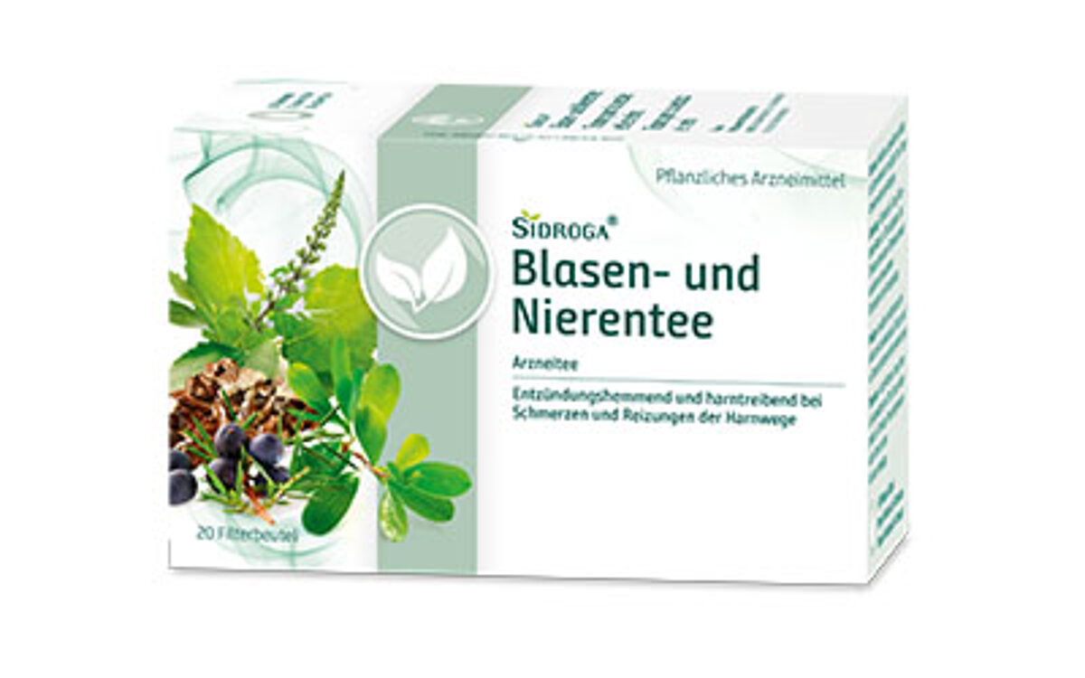 zur Produktseite Sidroga Blasen- und Nierentee Packung Sidroga Blasen- und Nierentee