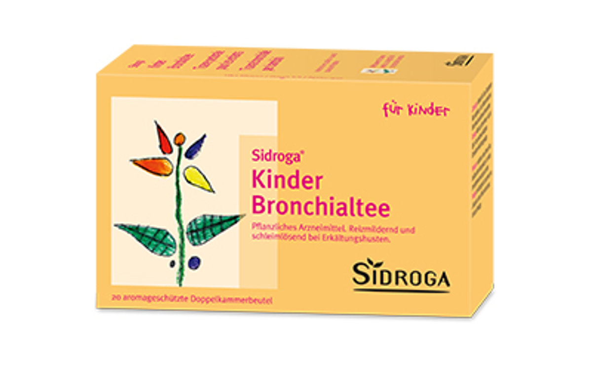 Packung Sidroga Kinder Bronchialtee