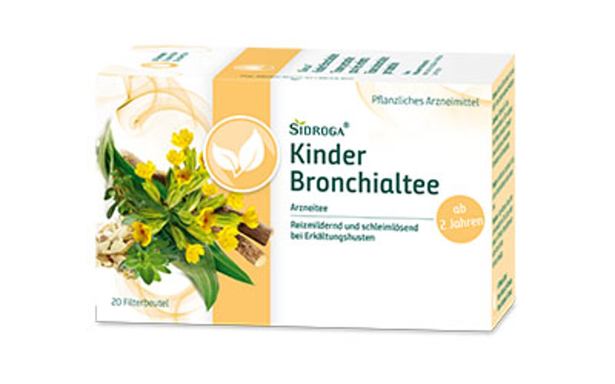Packung Sidroga Kinder Bronchialtee