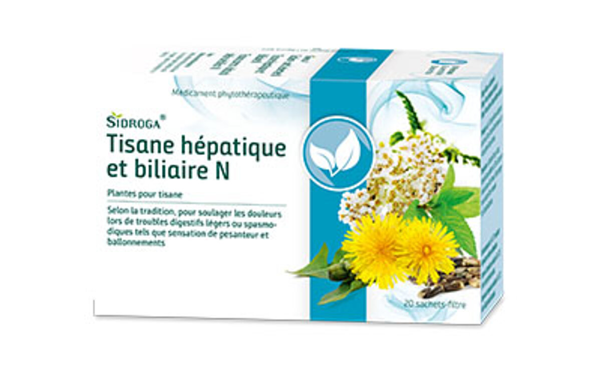 Sidroga Tisane hépatique et biliaire N
