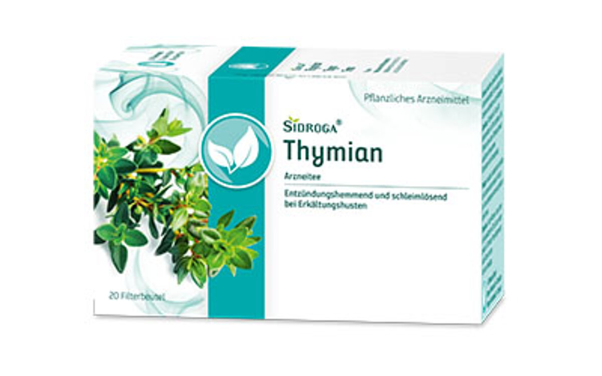 Packung Sidroga Thymian Arzneitee