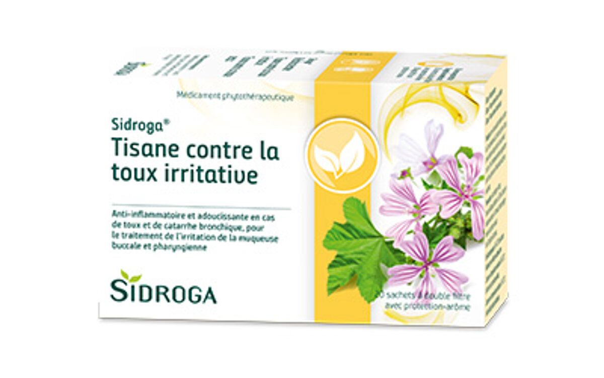 Sidroga® Tisane contre la toux irritative