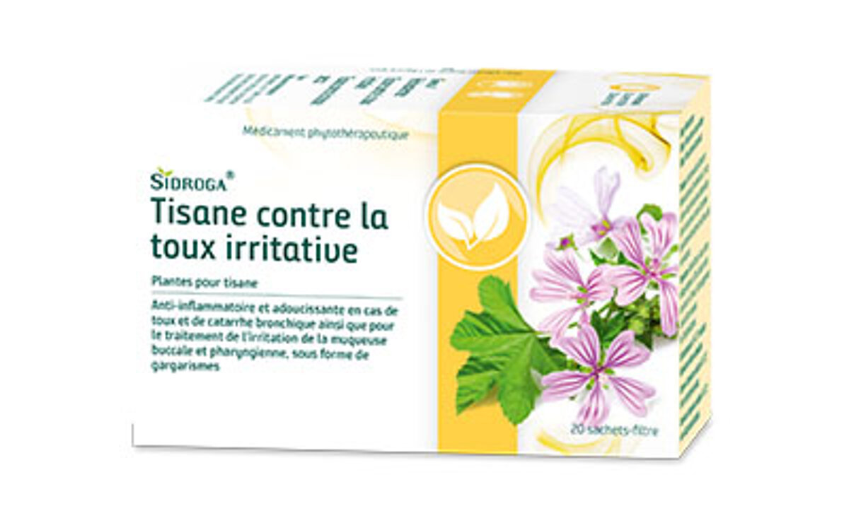 Sidroga® Tisane contre la toux irritative