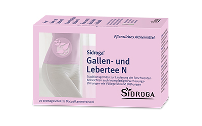zur Produktseite Sidroga Gallen- und Lebertee N