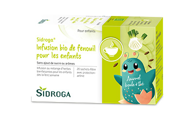 Vers la page produit Sidroga Infusion bio de fenouil pour les enfants